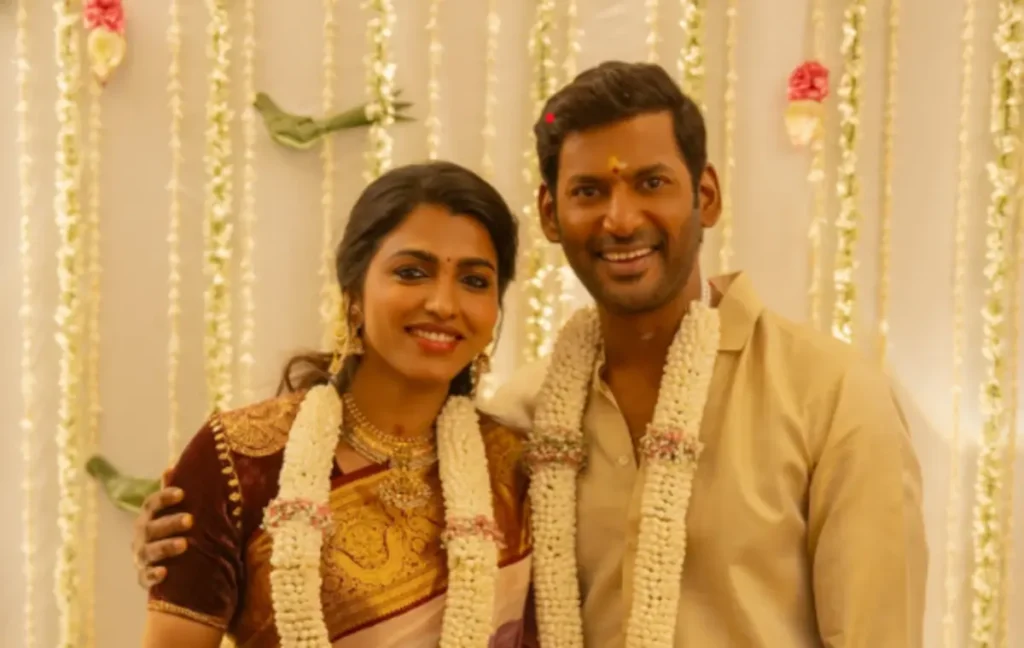 Vishal, Sai Dhanshika and Their Engagement Celebration