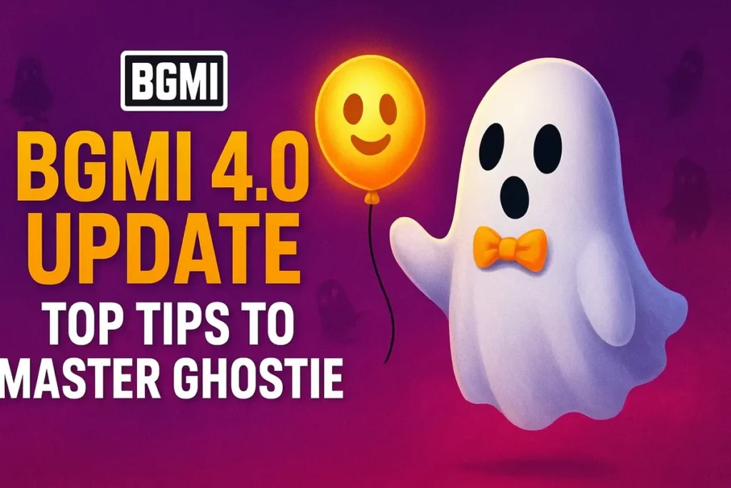 BGMI 4.0 Update Tips to Master Ghostie