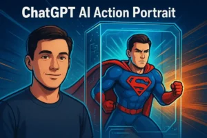 ChatGPT AI Action Portrait Bring Your Photo to Life as a 3D Superhero