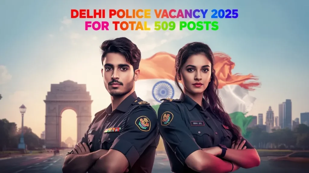 Delhi Police Vacancy 2025 for Head Constable Posts