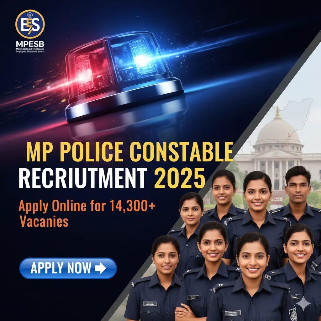 MP Police Constable Recruitment 2025