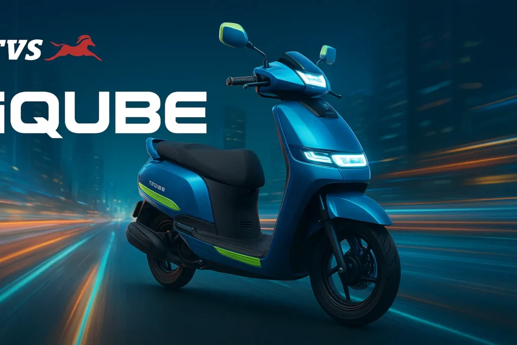 TVS iQube The Perfect Electric Scooter in India
