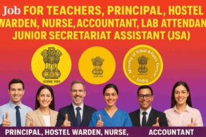 Apply now for EMRS Recruitment 2025 with 7267 vacancies for teachers, principals, wardens, nurses, accountants, JSA and lab attendants.