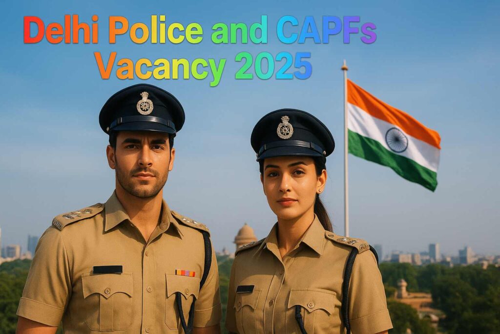 Delhi Police and CAPFs Vacancy 2025