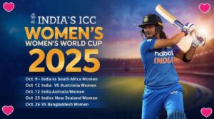India Women’s All Upcoming Matches in the ICC Women’s Cricket World Cup 2025