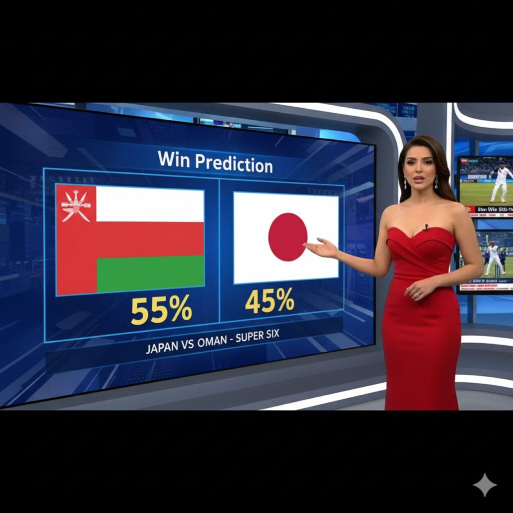 Japan Vs Oman — Detailed Statistical Breakdown & Match Analysis for Super Six (Match 20 of 21)