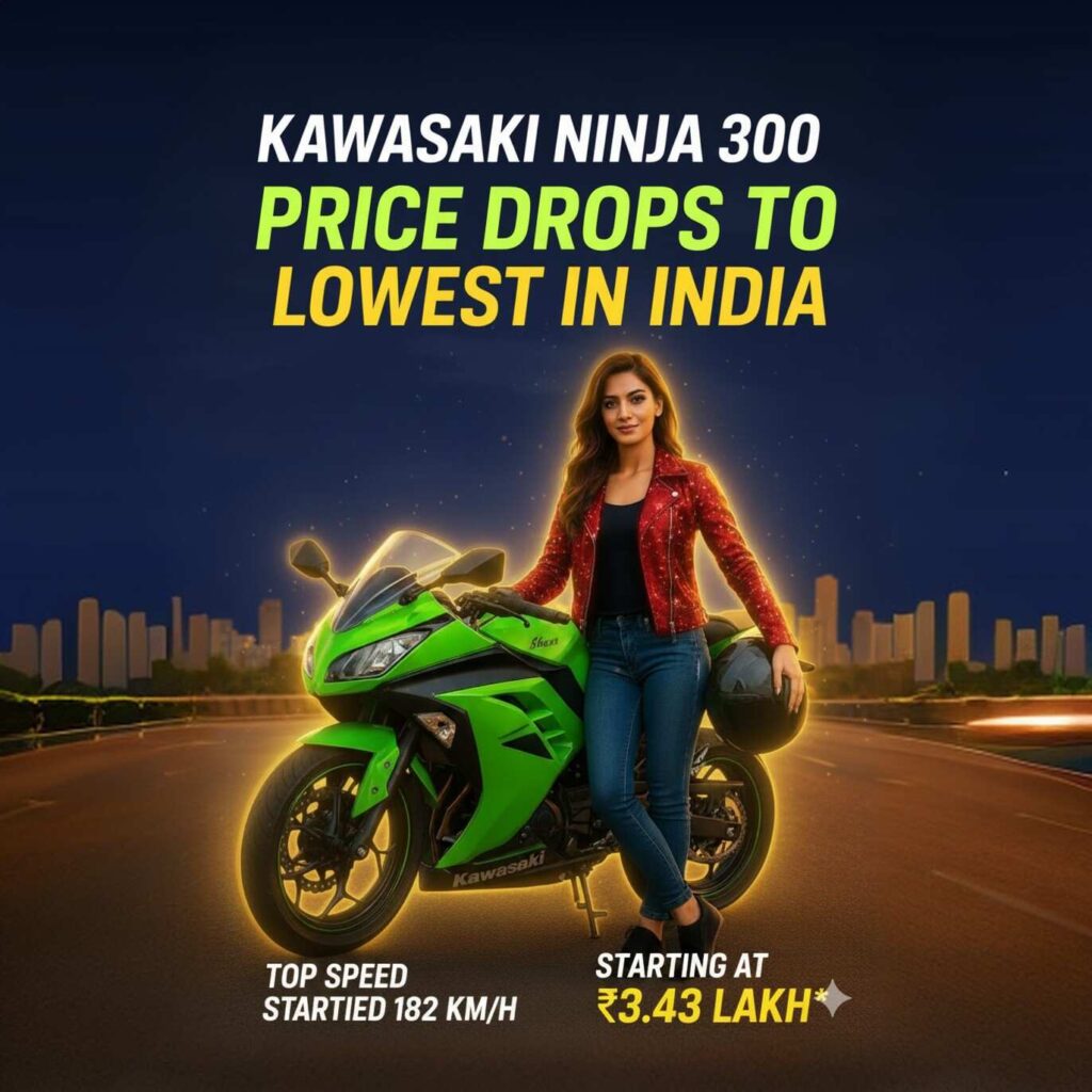 Kawasaki Ninja 300 Price Drop Unbeatable Offer in India