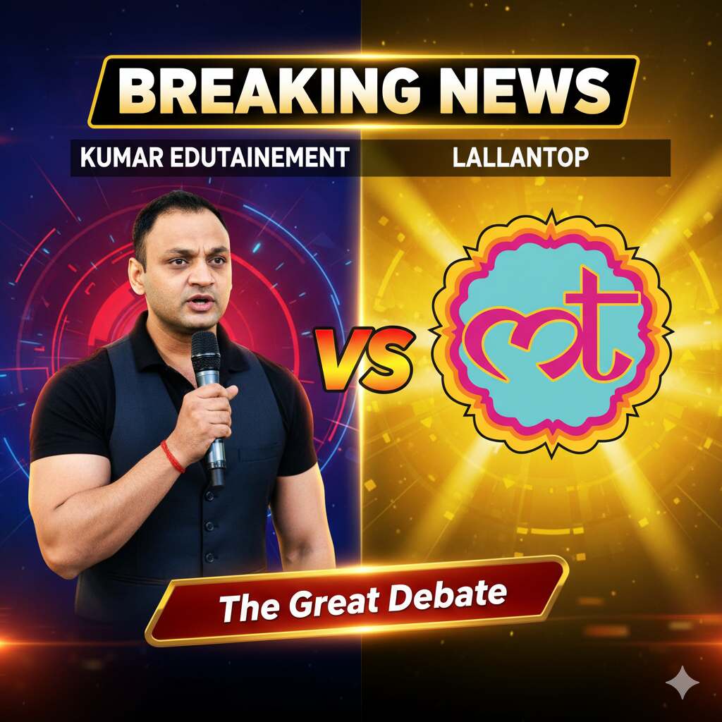 Kumar Sir (Kumar Edutainment) and Lallantop