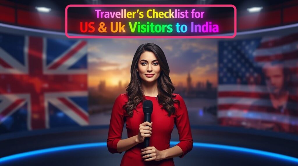 Traveller’s Checklist for US & UK Visitors to India (2025 Update)