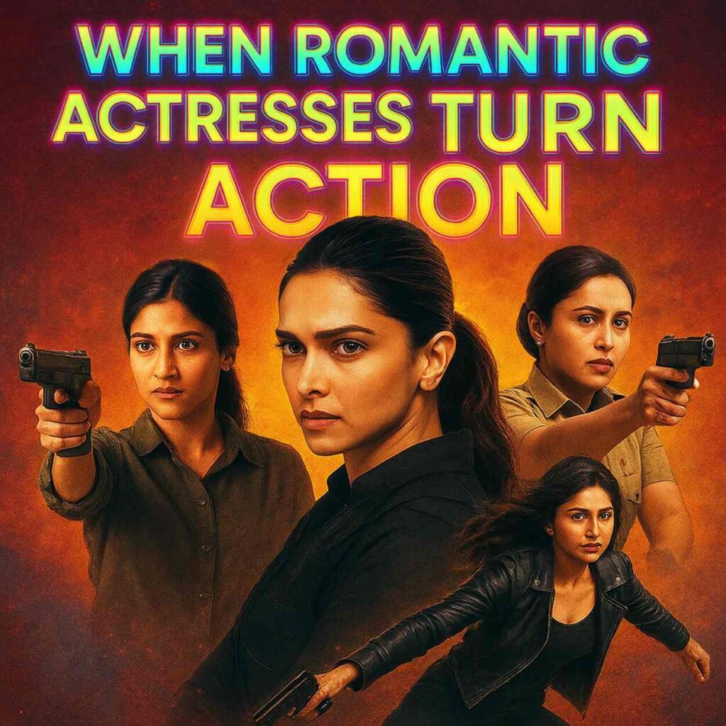 When Romantic Actresses Turn Action India’s New Wave of Female Action Stars