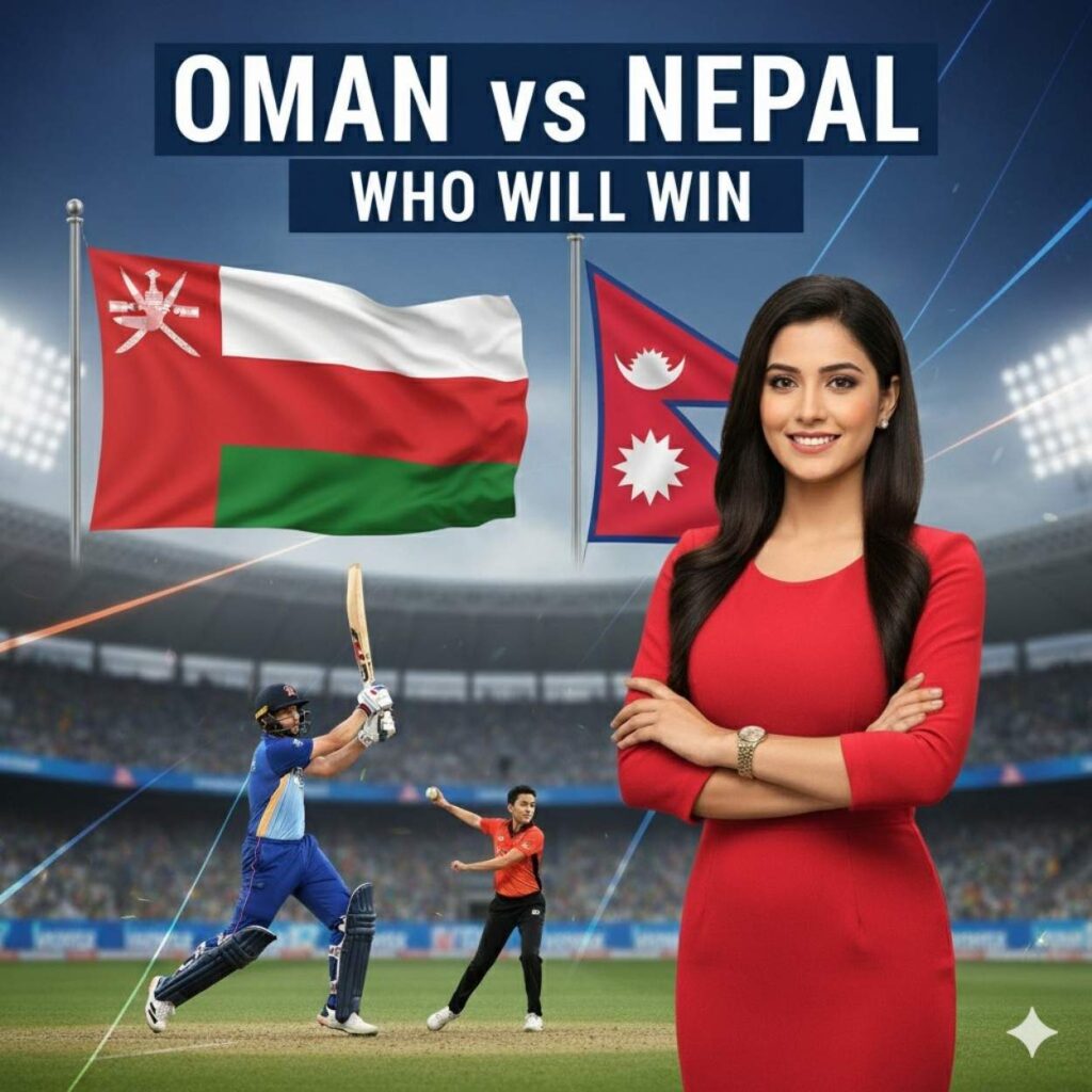 Win Prediction Oman Vs Nepal, Who Will Win Tomorrow's ICC Men's T20 World Cup Qualifier Match