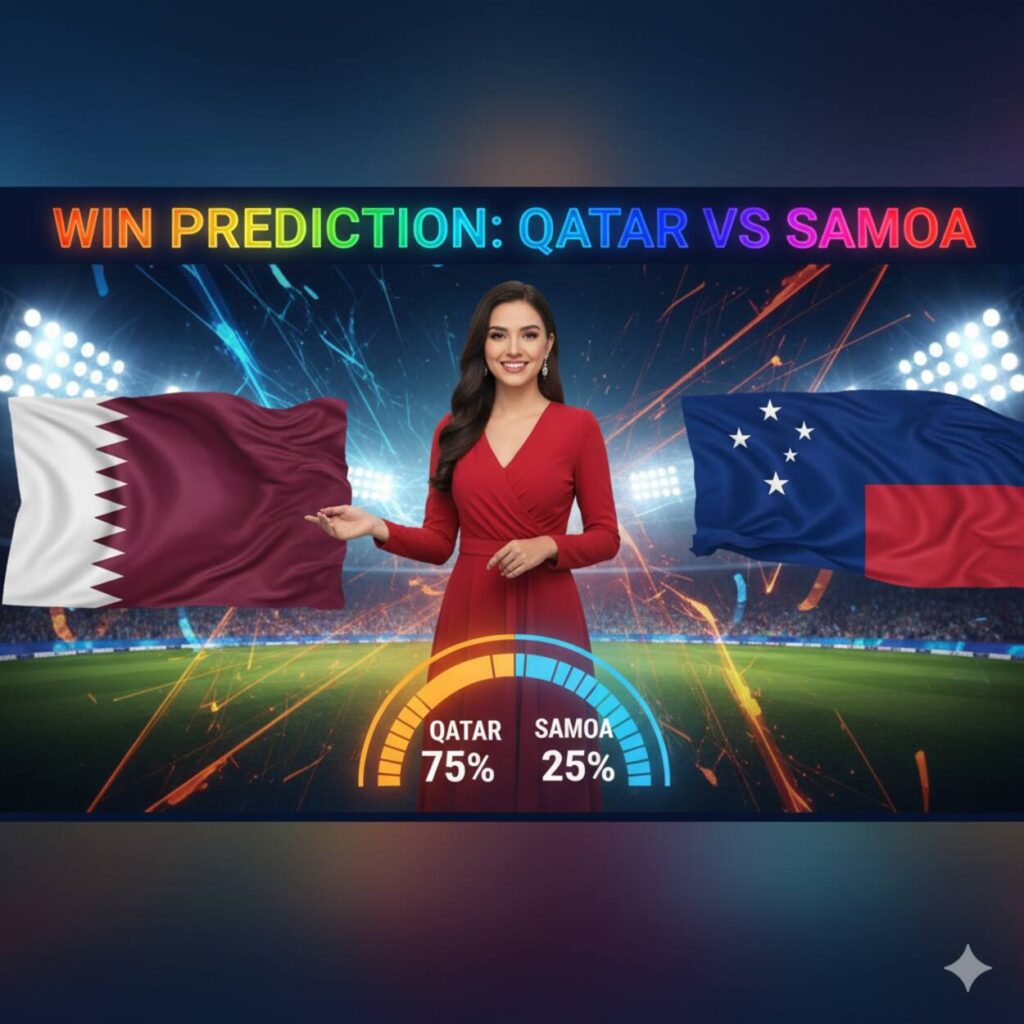Win Prediction Qatar Vs Samoa — Who Will Win the 16 October Super Six Clash